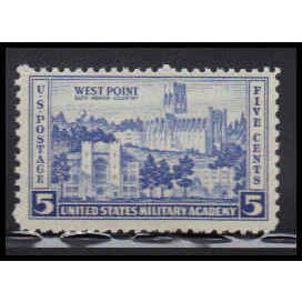 789 5c West Point Fine MNH O5617