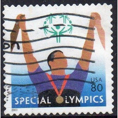 USA 2003 Special Olympics 80c Used