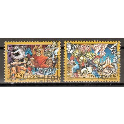 Joegoslavie Europa Cept 1997 gestempeld