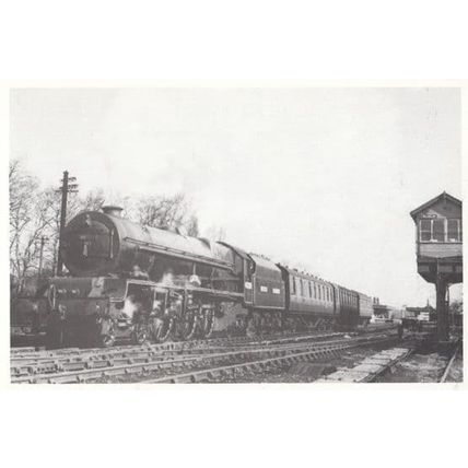 Princes Helena Victoria in Crewe Station 1949 Train Railway Postcard
