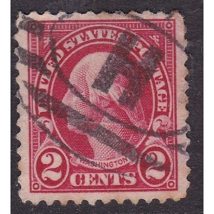United States POSTMARK H George Washington 2c VGC