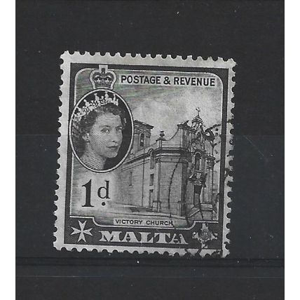 Malta.SG268 1d Victory Church.Fine Used.Apr25v