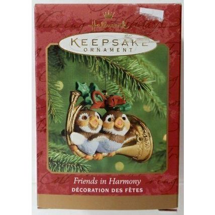 Hallmark Keepsake Ornament - Friends in Harmony 2000 (QX8001)