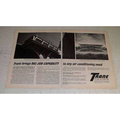 1966 Trane Air Conditioning Ad - Pan American Building