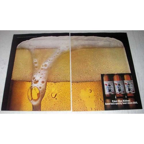 1980 Pabst Blue Ribbon Beer Ad - America's Quality