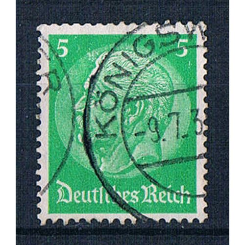 Germany 1932 SG496b ge25 President Von Hindenburg 5pf Used Stamp