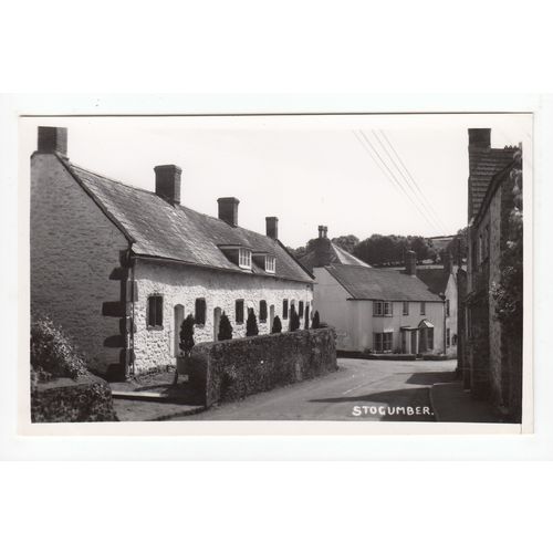 Stogumber Postcard RP Somerset Publisher H H Hole