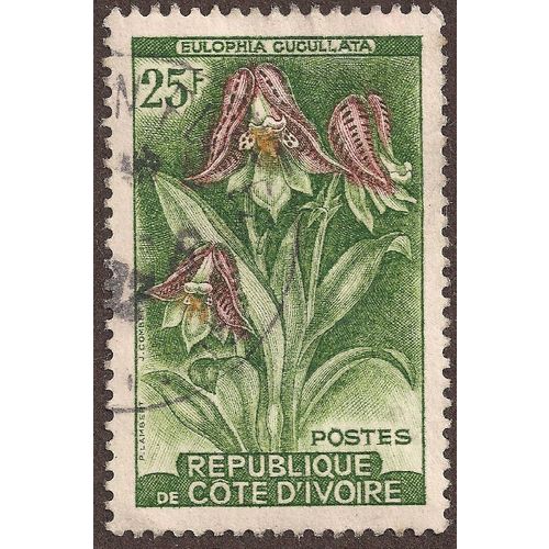 IVORY COAST, , green 1961, 25 F
