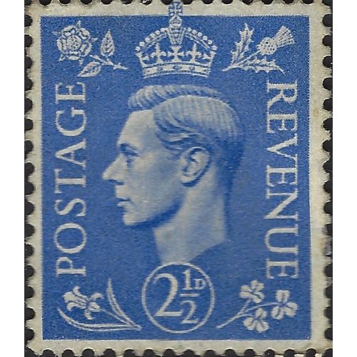 GB, King George VI definitive, blue 1941, 2½d, #2