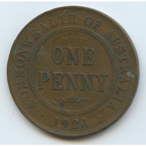 Australia One Penny 1921