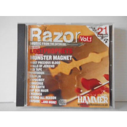 VARIOUS.THE RAZOR MUSIC FROM THE CUTTING EDGE. VOL 1.PROPHETS.EXODUS,MASTODON