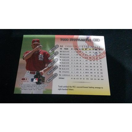 1997 Donruss Card # 340 Todd Stottlemyre Excellent-Mint (6) St Louis Cardinals