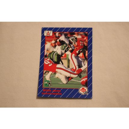 Willis Jacox 1991 AW Sport All-World CFL NO. 78