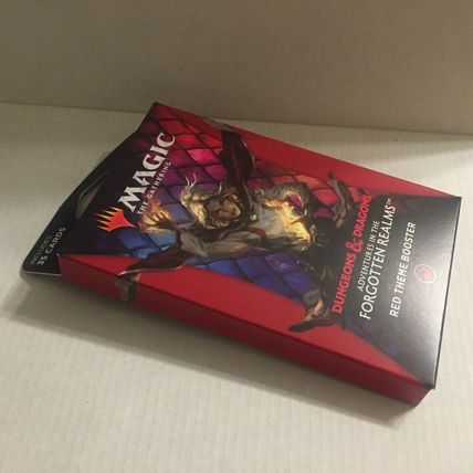 New Magic the Gathering Dungeons & Dragons Forgotten Realms Red Theme 35 Cards