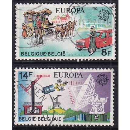 Belgium 1979 SG 2557-8 Used Europa/CEPT (G-251 (10))