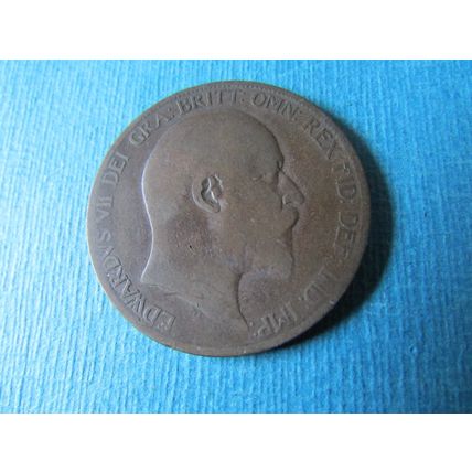 1902 EDWARD VII ONE PENNY FREE POST.