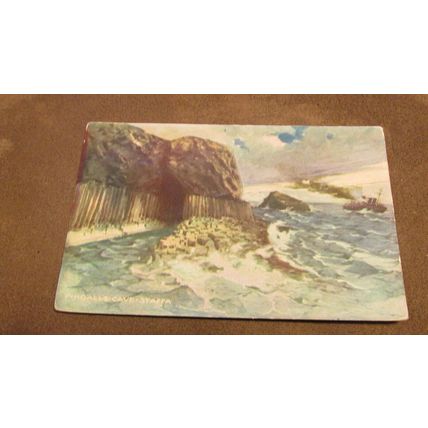 Early French Postcard- Fingalls Cave, Staffa - Inner Hebrides, Argyll