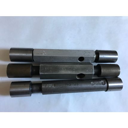 LOT THE PIPE MACHINERY GO NO GO PLUG GAGE .950,.955,.9205,.921,.941,.945,SA