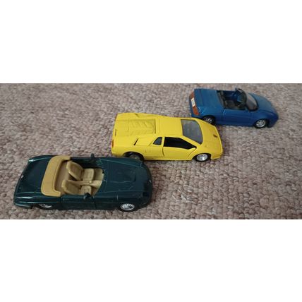 3 sports car colletion