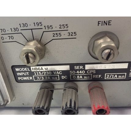 KEPCO HB6A M POWER SUPPLY,115/230 VAC,KEPCO HB6A,TN