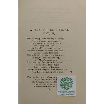 1924 THE POCKET UNIVERSITY VOLUME XIII POETRY editor HENRY VAN DYKE