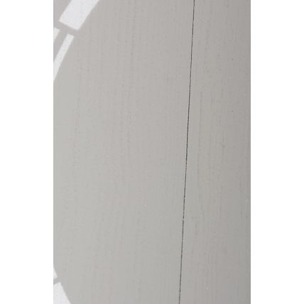 BrandtWorks 36" W x 36" H Farmhouse Clock-GRAY-ANALOG-NEW-SEALED-FAST SHIPPING