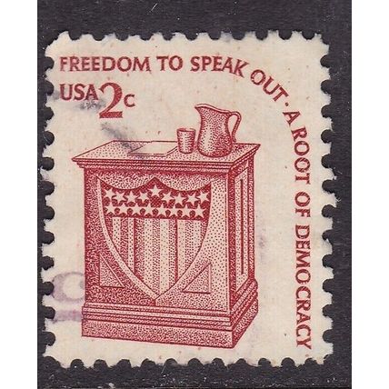 United States 1975 Speakers Stand 2c Fine Used SG 1581 VGC