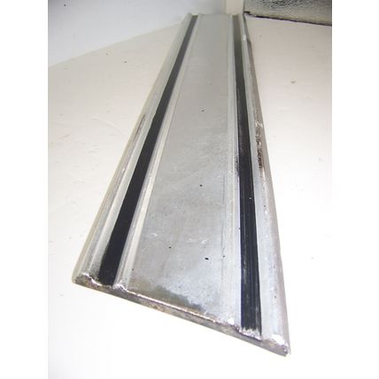 1977 DODGE TRUCK POWER WAGON BODY SIDE TRIM OEM LH CAB > REAR WHEEL SWB