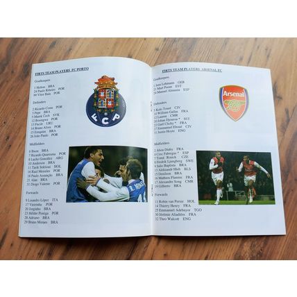 2006/07 Champions League - Porto vs Arsenal (PIRATE Programme) ** FREE P&P **