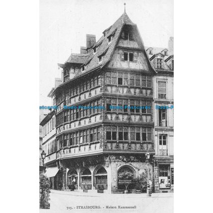 R052555 Strasbourg. Maison Kammerzell. La Cigogne