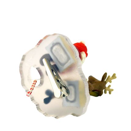 HALLMARK KEEPSAKE FISHING FOR FUN CLIP ON CHRISTMAS ORNAMENT 1995 (QXC5207)