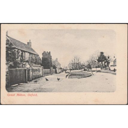 Great Milton, Oxford, Oxfordshire, c.1905 - Postcard