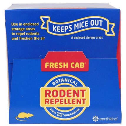 BUNDLE! (3) Boxes Fresh Cab Botanical Rodent Repellent - (12) Pouches FREE Ship