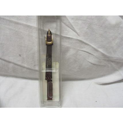 Speidel 10mm Dark Brown Ladies Genuine Lizard Watch Band Strap 482R