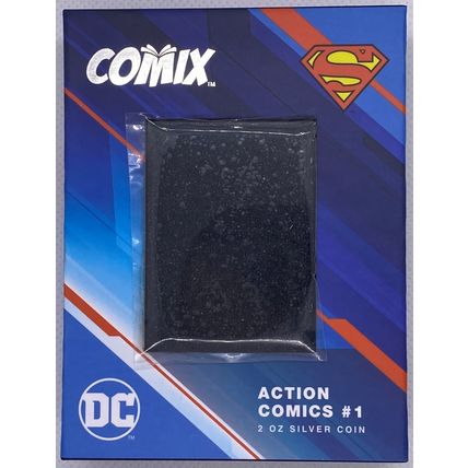 2 Oz Silver Collectible Superman 2023 DC COMIX 1 Action Comics Proof With OGP