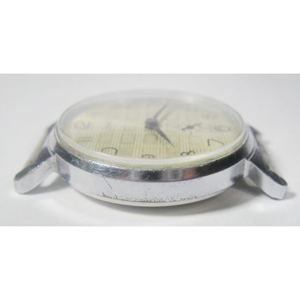 Vintage Soviet ZIM Mechanical Classic Watch 15j Wristwatch for Men's USSR 1970s