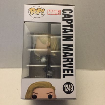 NEW Marvel The Marvels Captain Marvel Funko Pop Figure #1249 & #1257