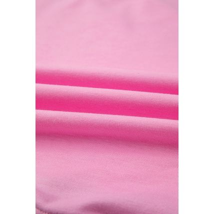 Bonbon Colorblock Edge Drop Shoulder T Shirt and Skort 2Pcs Set
