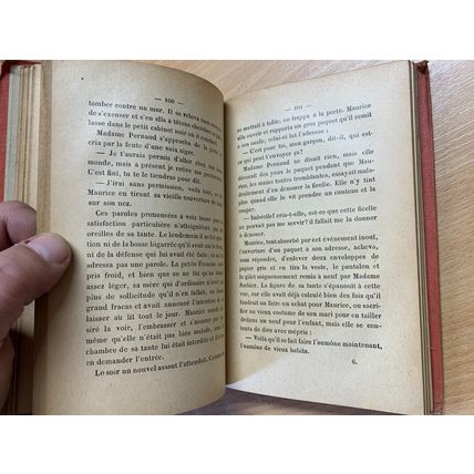 1887 "DEUX ANS AU LYCEE" Mme E DE PRESSENSE FRENCH FICTION HARDBACK BOOK (P3)