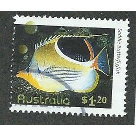 AUS 2010 $1.20 'FISHES OF THE REEF' FINE USED (EBID35-000)