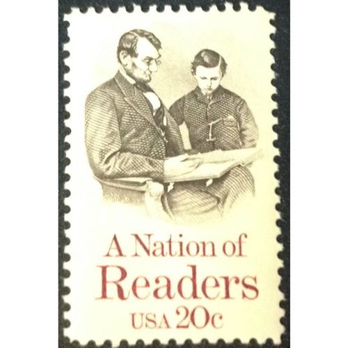 US Stamp #2106 mint: 1984 20c A Nation of Readers - MNH