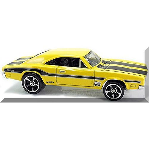 Hot Wheels - '69 Dodge Charger 500: Muscle Mania #6/10 - #95/365 (2017) *Yellow*