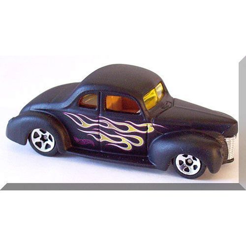 Hot Wheels - '40 Ford Coupe: Collector #204 (2002) *Black Edition / 35th Anniv.*