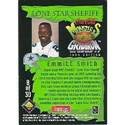 1994 Coke Monsters of the Gridiron Emmitt Smith #8