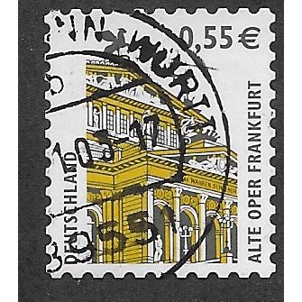 GER 2002 55c(S/A) 'TOURIST SIGHTS' FINE USED (EBID61-586)