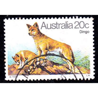 Australia 1980 Dogs Dingo 20c Used Stamp..