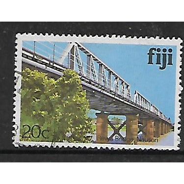 FIJI 1979 REWA 20c BRIDGE NAUSORI SG 589A FINE USED