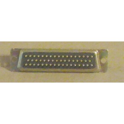 Lot of (65) ITT Cannon DDMM50SM 50-socket D-Subminiature Connectors M24308/23-5