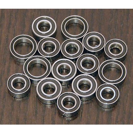 (16pcs) TAMIYA TT-02 Rubber Sealed Ball Bearing Set