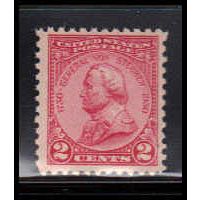 689 2c General von Steuben Just Clears MNH Z0251